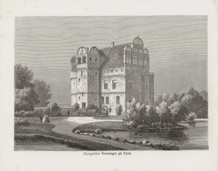Illustration tirée du livre Nordiska taflor par un auteur inconnu et publié par Albert Bonnier (1867)